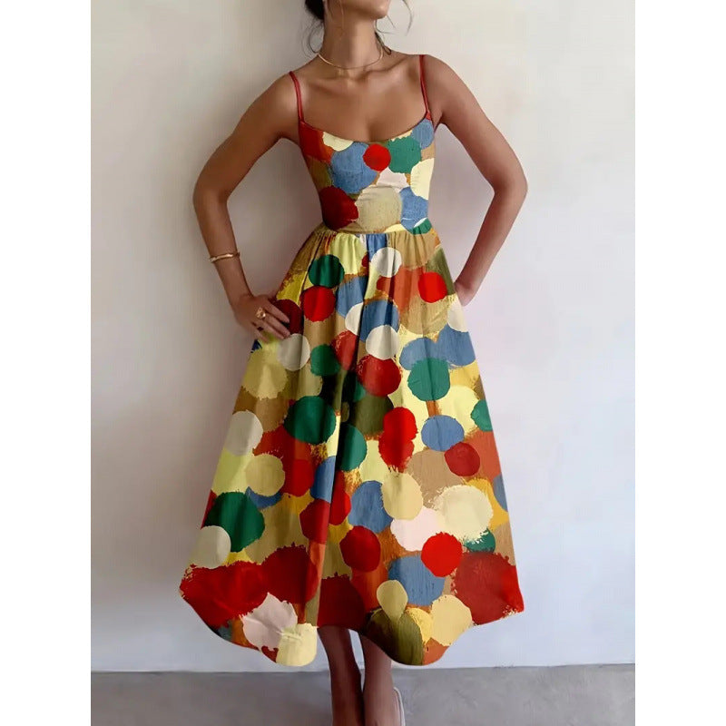 Leigh - Painted Joy Midi Dress