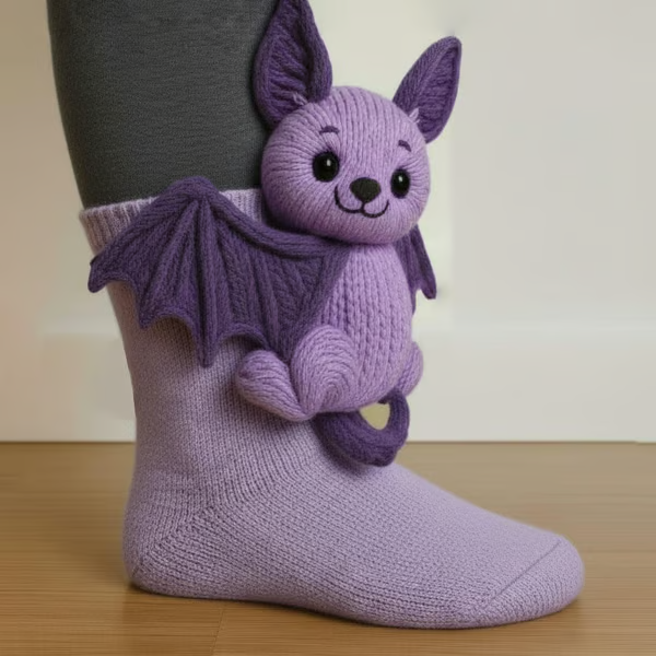 Allison – Ultra Soft Animal Plush Socks