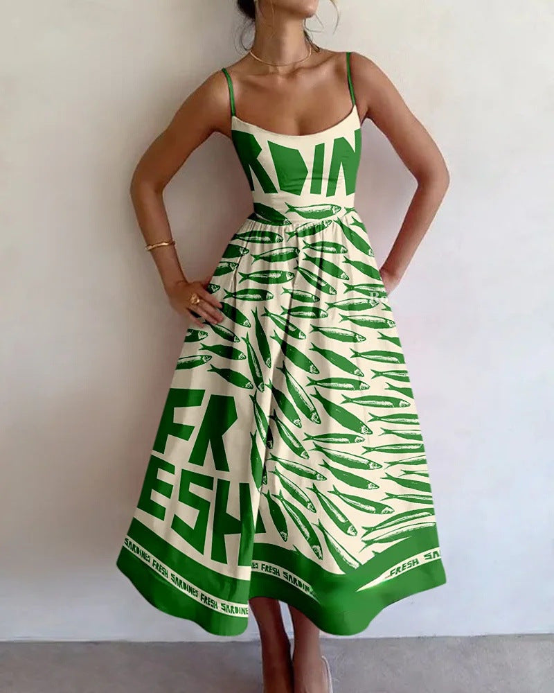 Wima - Coastal Market Midi Dress