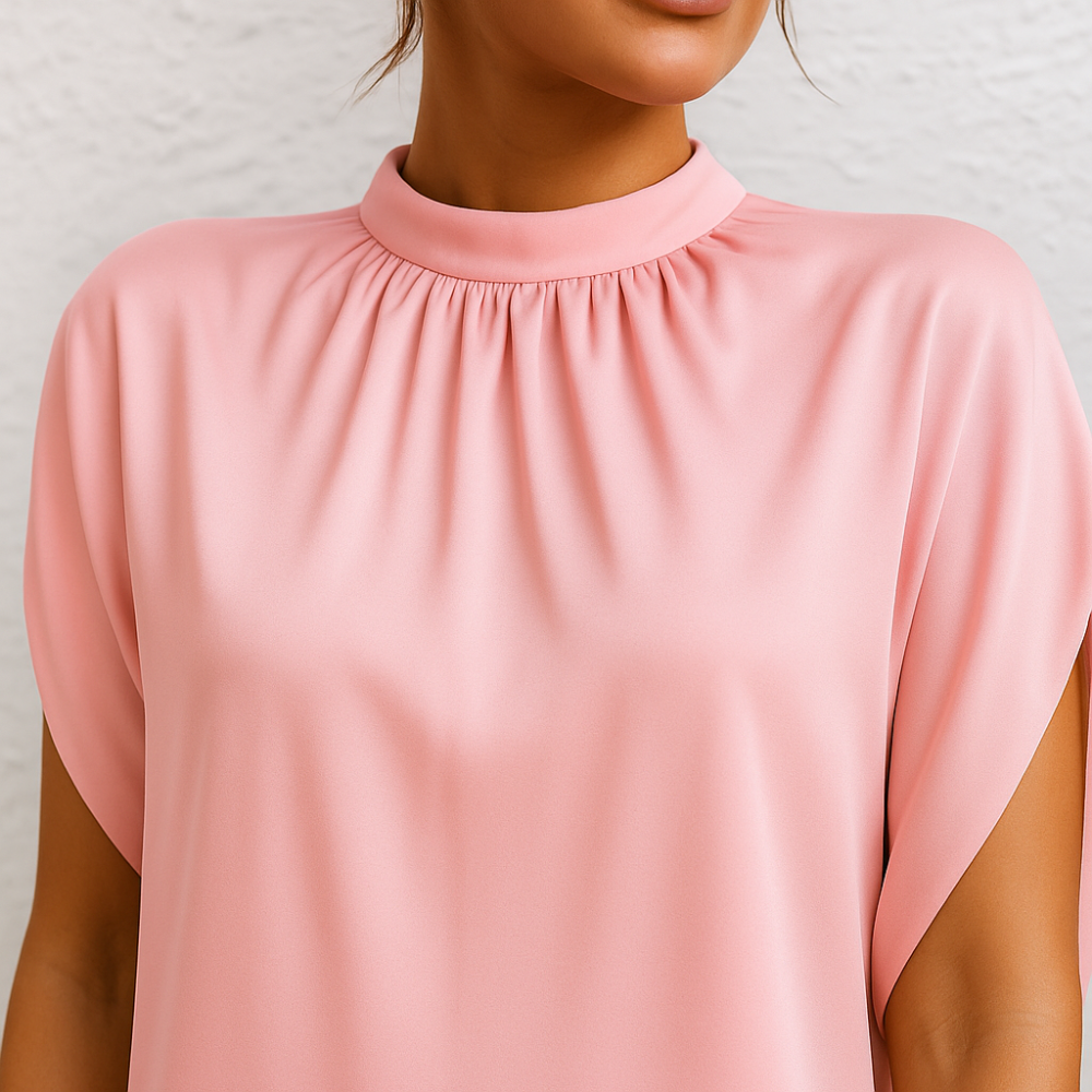 Elira – Elegant Shoulder-Slit Dress for Summer Evenings