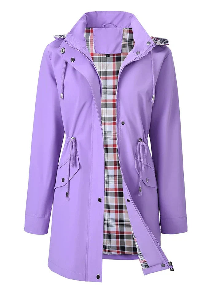 Aliyah – Waterproof Jacket with Plaid Lining