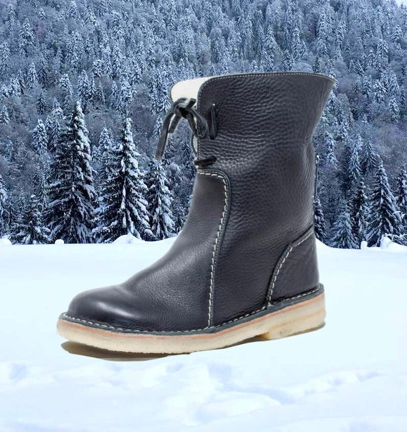 Corinne – Orthopedic Wool-Lined Boots