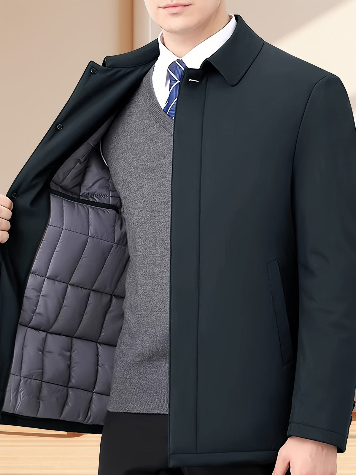 Travis - Classic Revers Collar Jacket