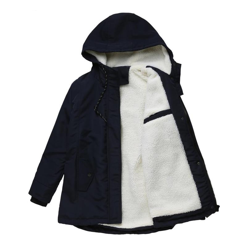 Elera - Cozy Quilted Winter Coat with Hood