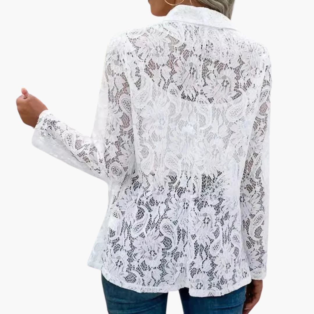 Audrey | Lace Blazer