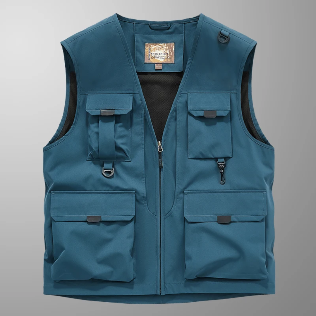 Alex – Multi-Pocket Breathable Outdoor Gilet