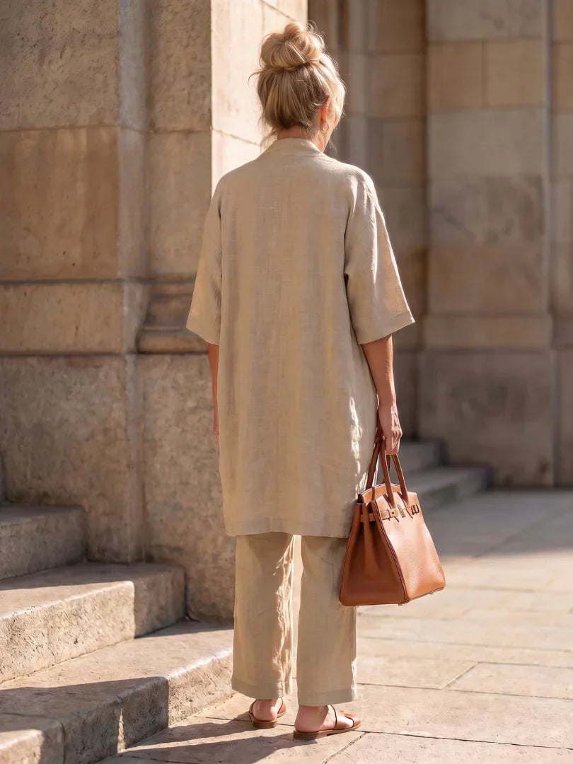 Everly - Lightweight Linen Blend Set