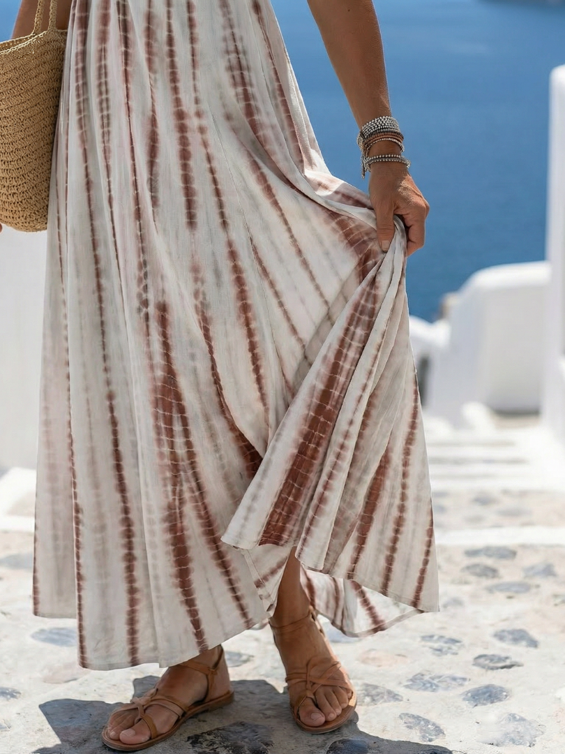 Kimberly - Casual Fit Soft Dye Midi Dress