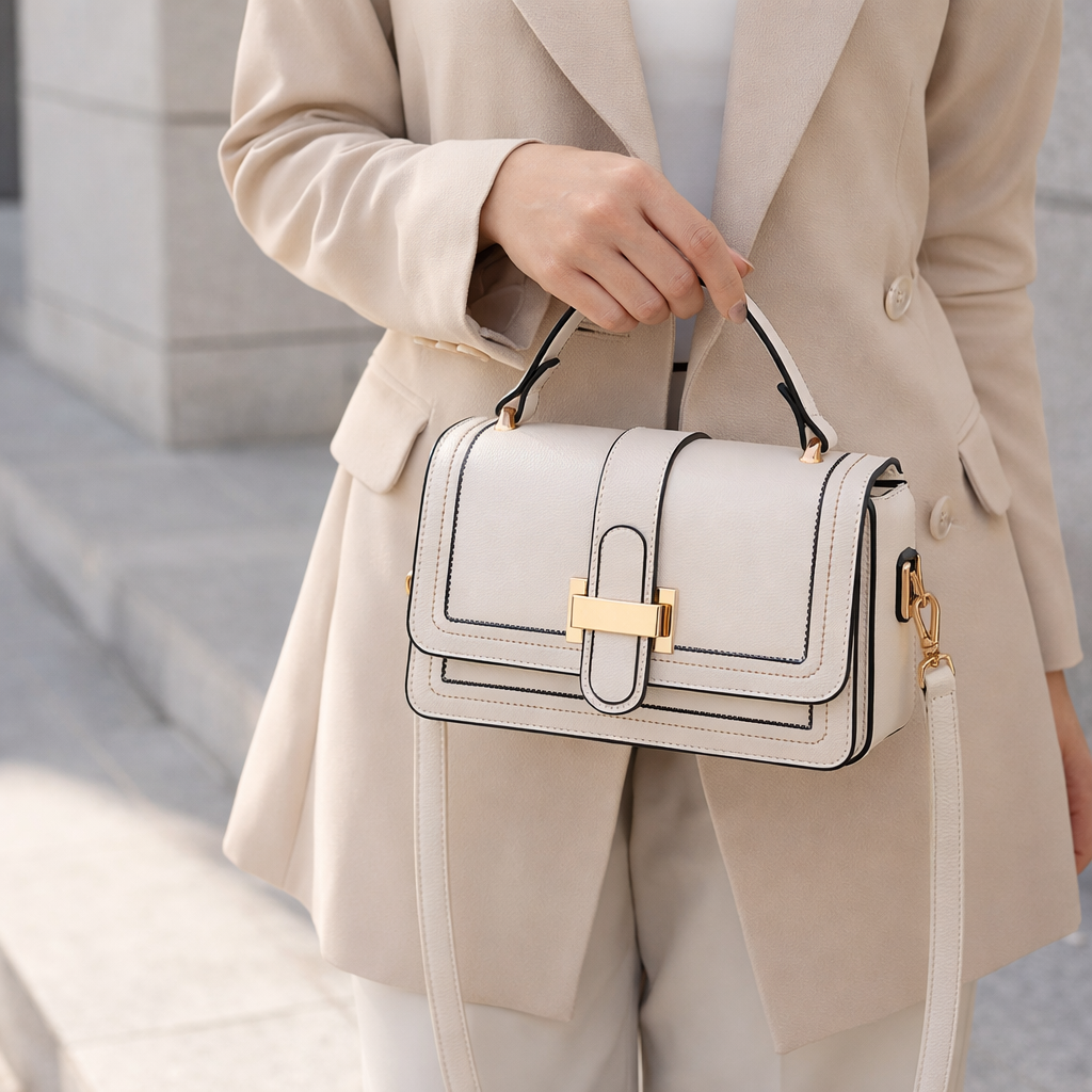 Alana – Elegant Structured Shoulder Bag