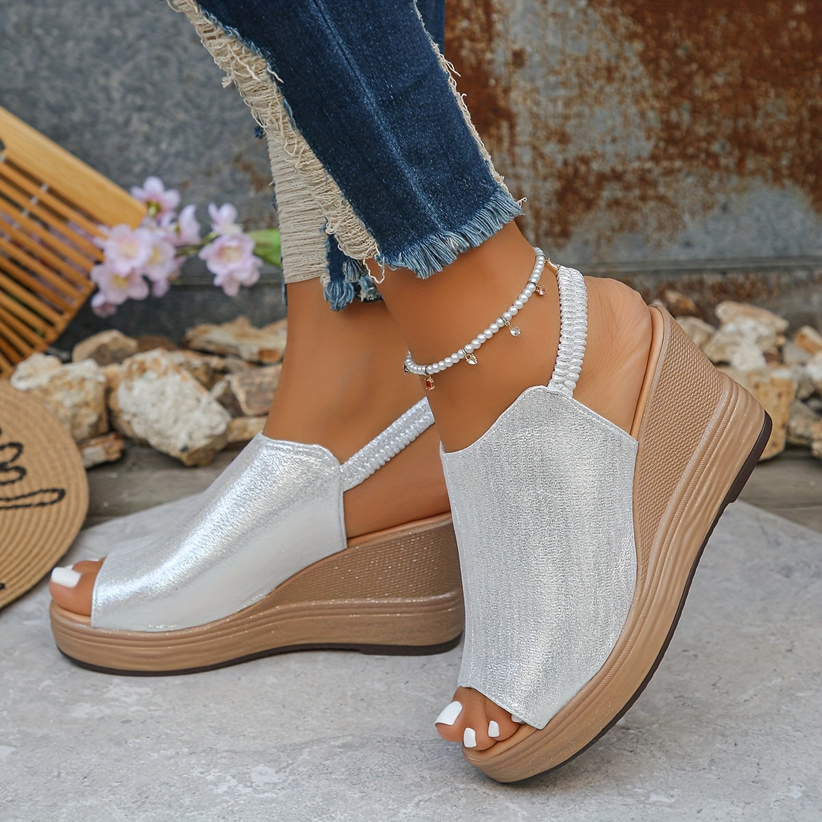 Rea - Orthopedic Wedge Sandals