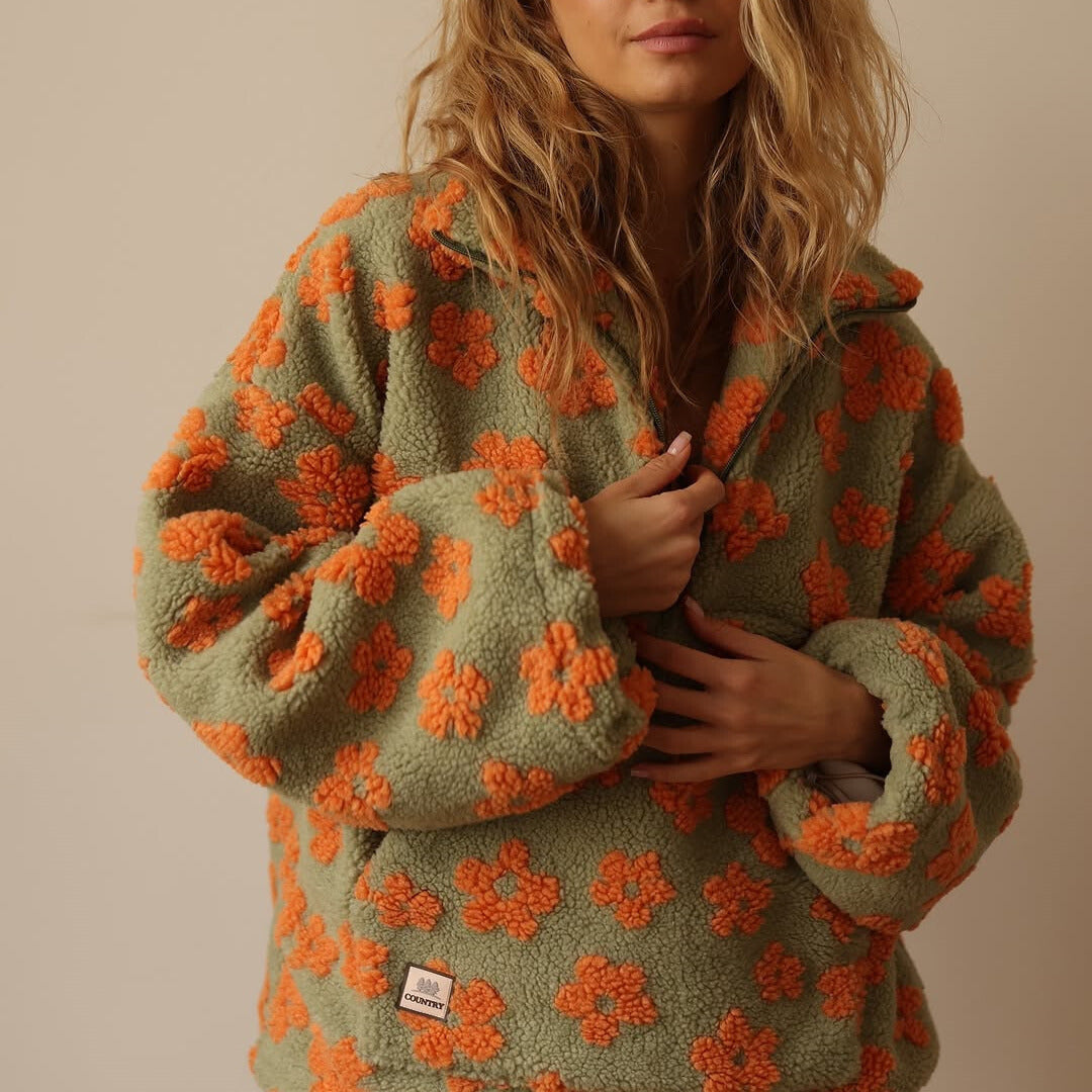 Alana - Cozy Teddy Jacket