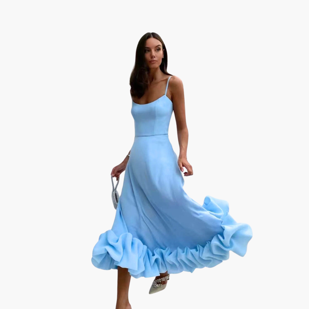 Iris | Elegant Flowing Dress