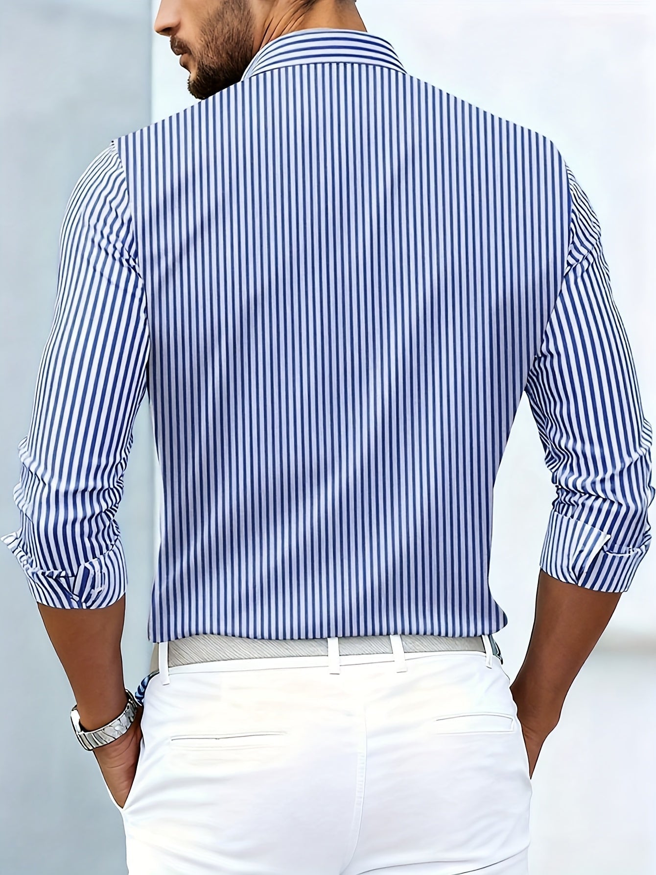 Timmy - Vintage Striped Long Sleeve Shirt