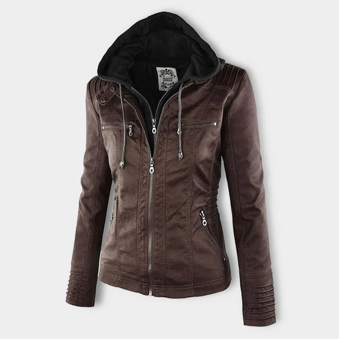 Jazlyn - Elegant Leather Jacket