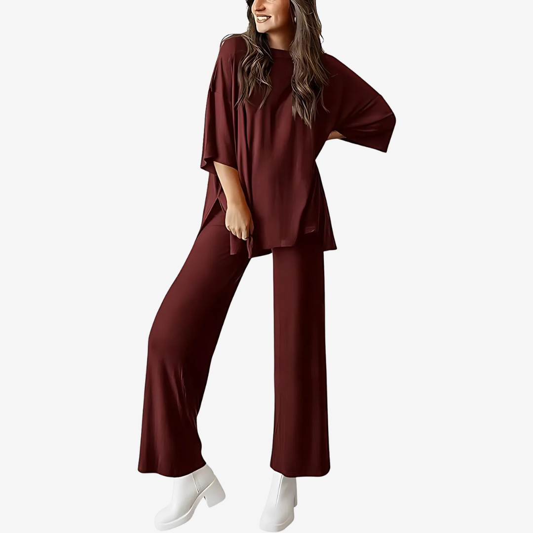 Zally – Effortless Two-Piece Lounge Set