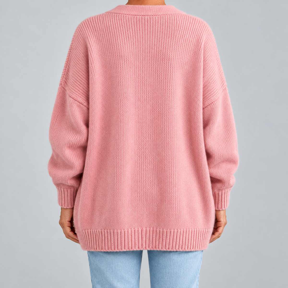 Mary – Open-Front Cardigan with Pockets