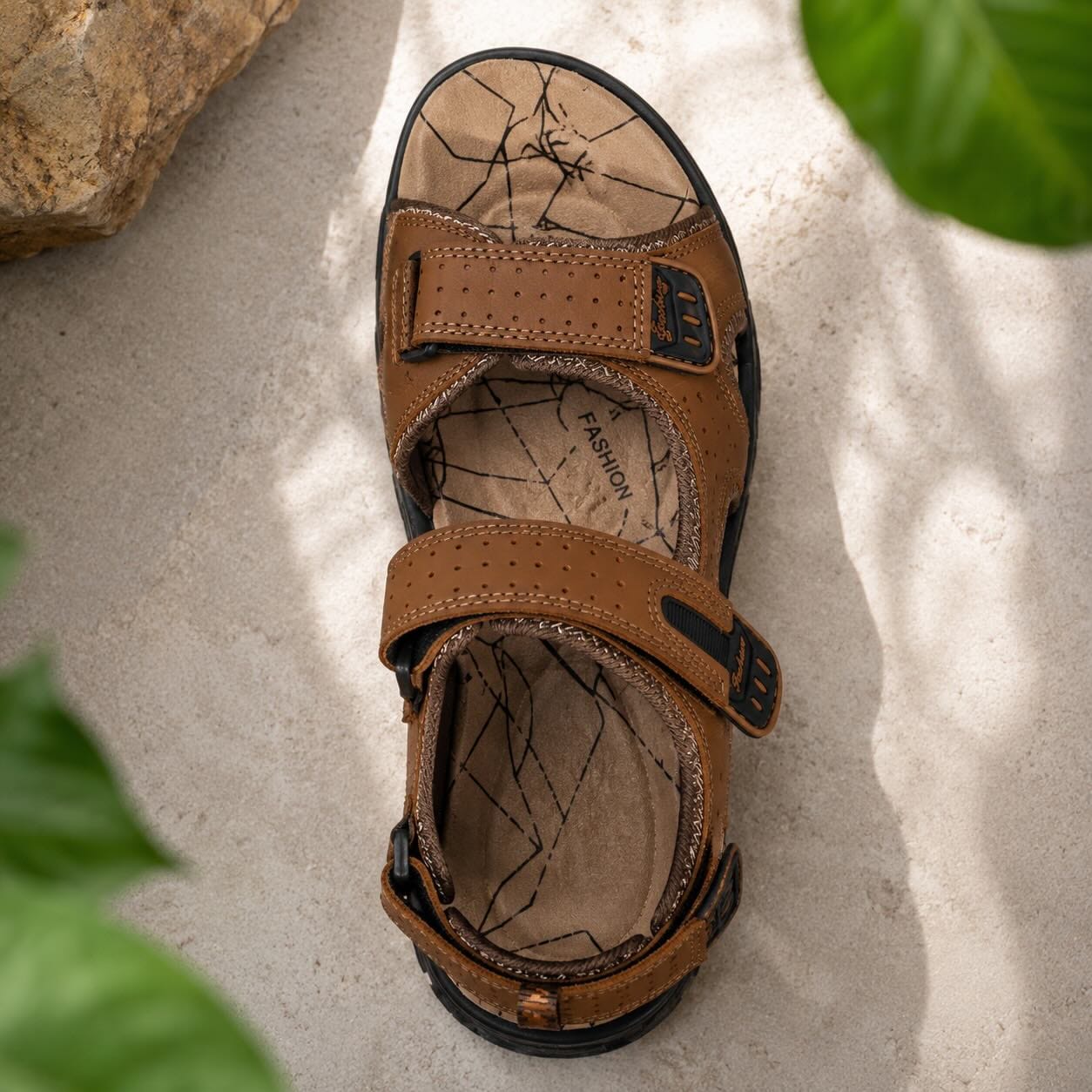 Marcus - Leather Orthopedic Sandals