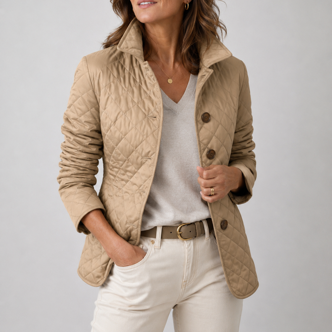 Kelly - Lightweight Quilted Jacket