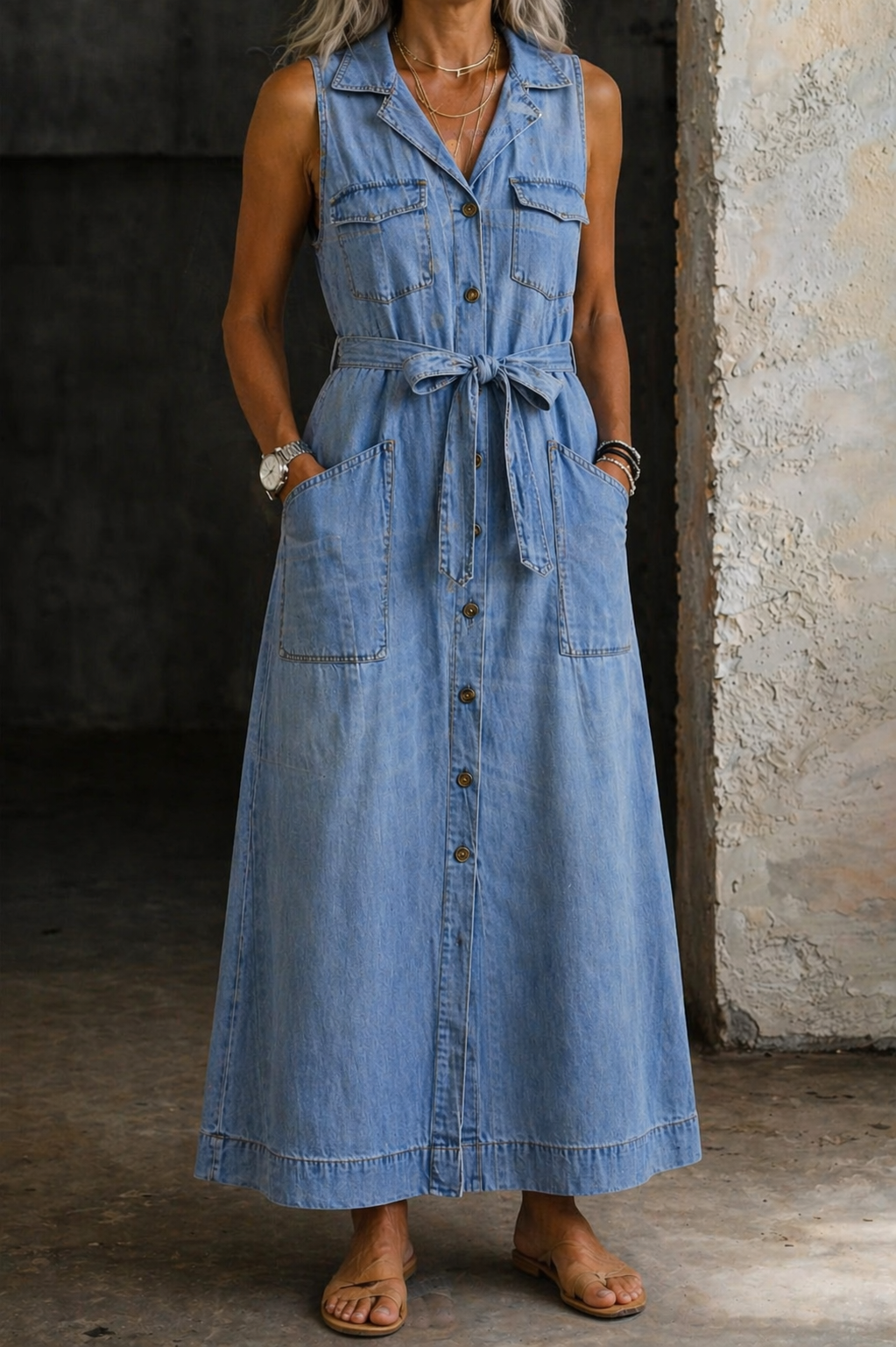 Mitch - Denim Dress