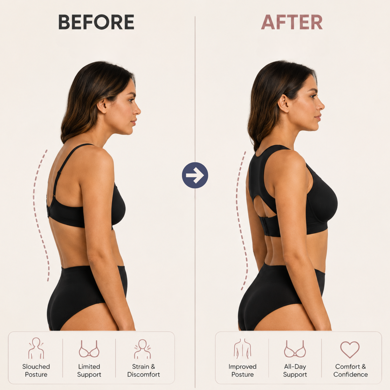 Sasha - Wire-Free Support Bra