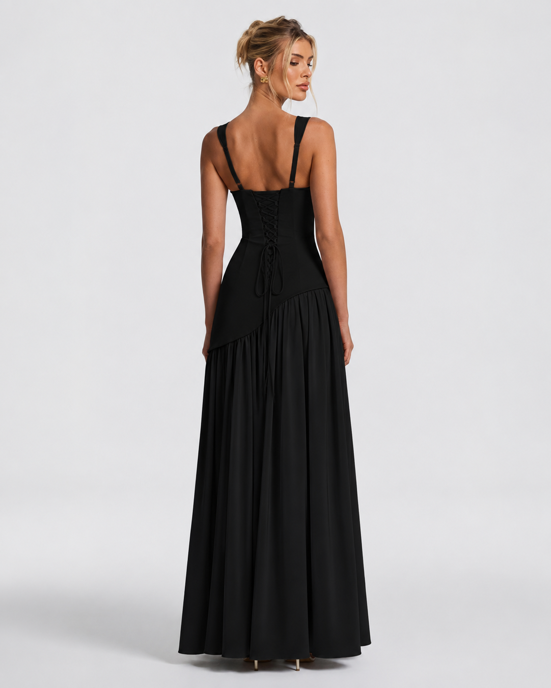 Claire - Corset Maxi Evening Dress