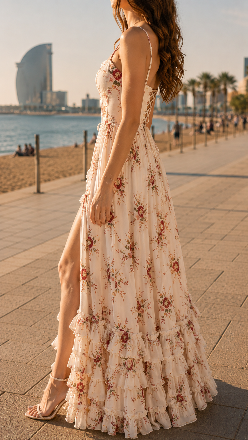 Gabriel – Long Romantic-Inspired Maxi Dress