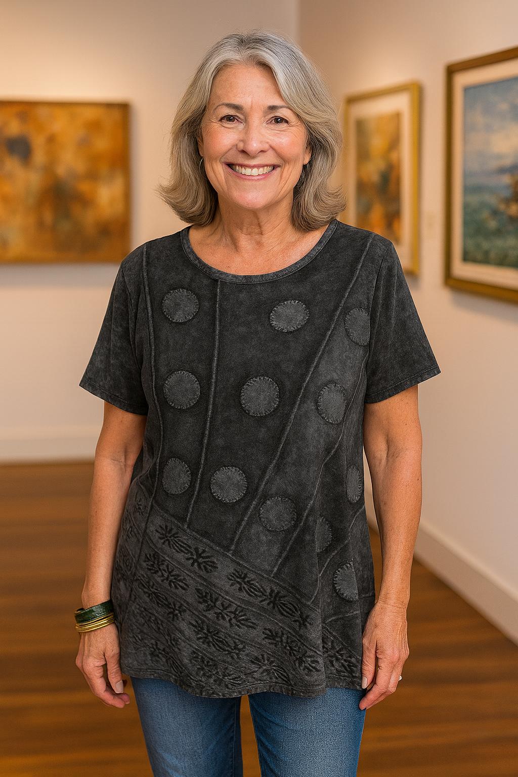 Callia – Artistic Flowing Top