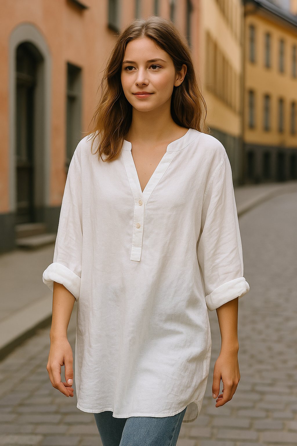 Freya – Cozy Embrace Blouse