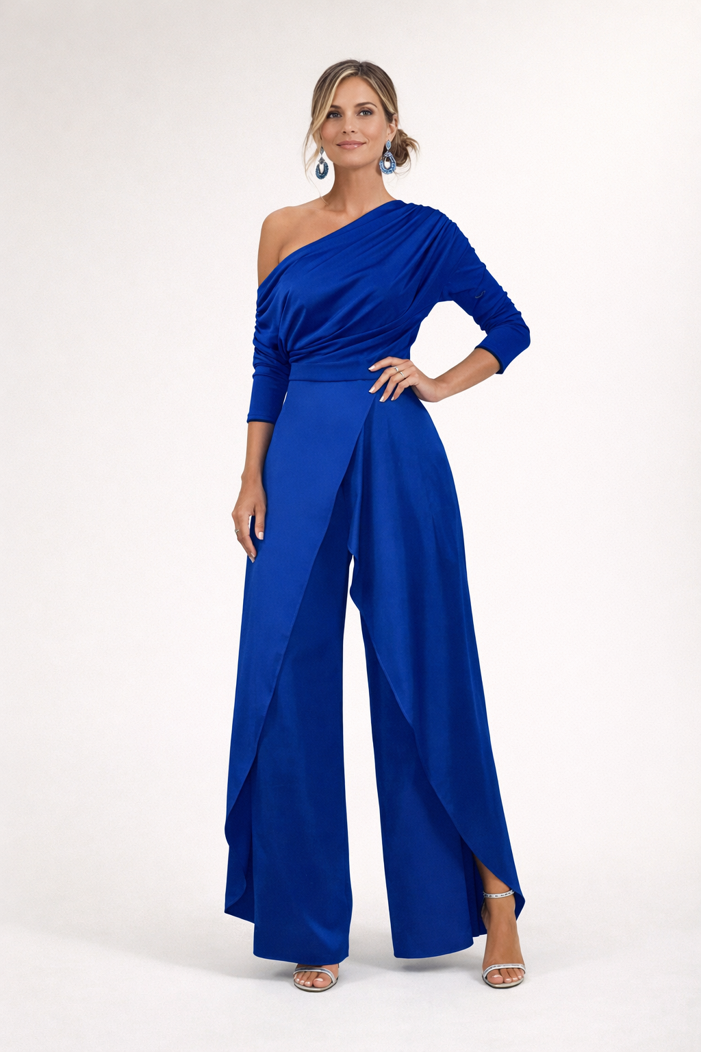 Alice - One Shoulder Elegant Jumpsuit