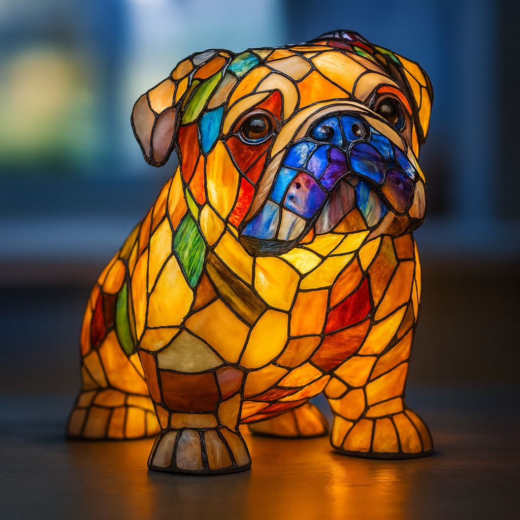 Apollo - Colored Dog Lamp