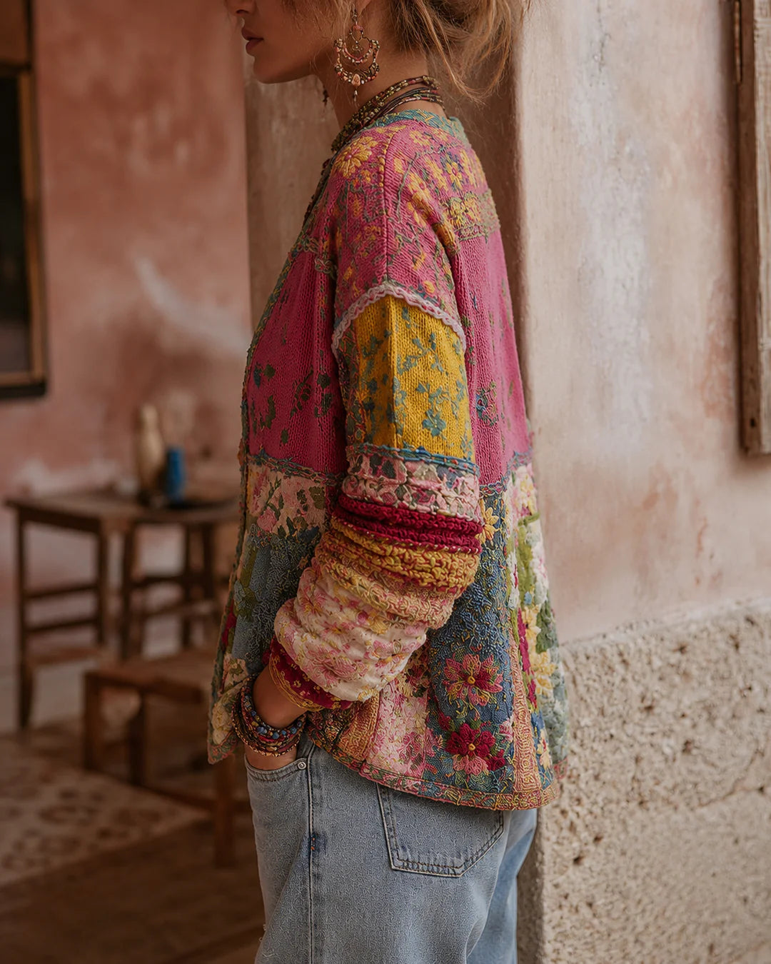 Jaine - Boho Knit Jacket