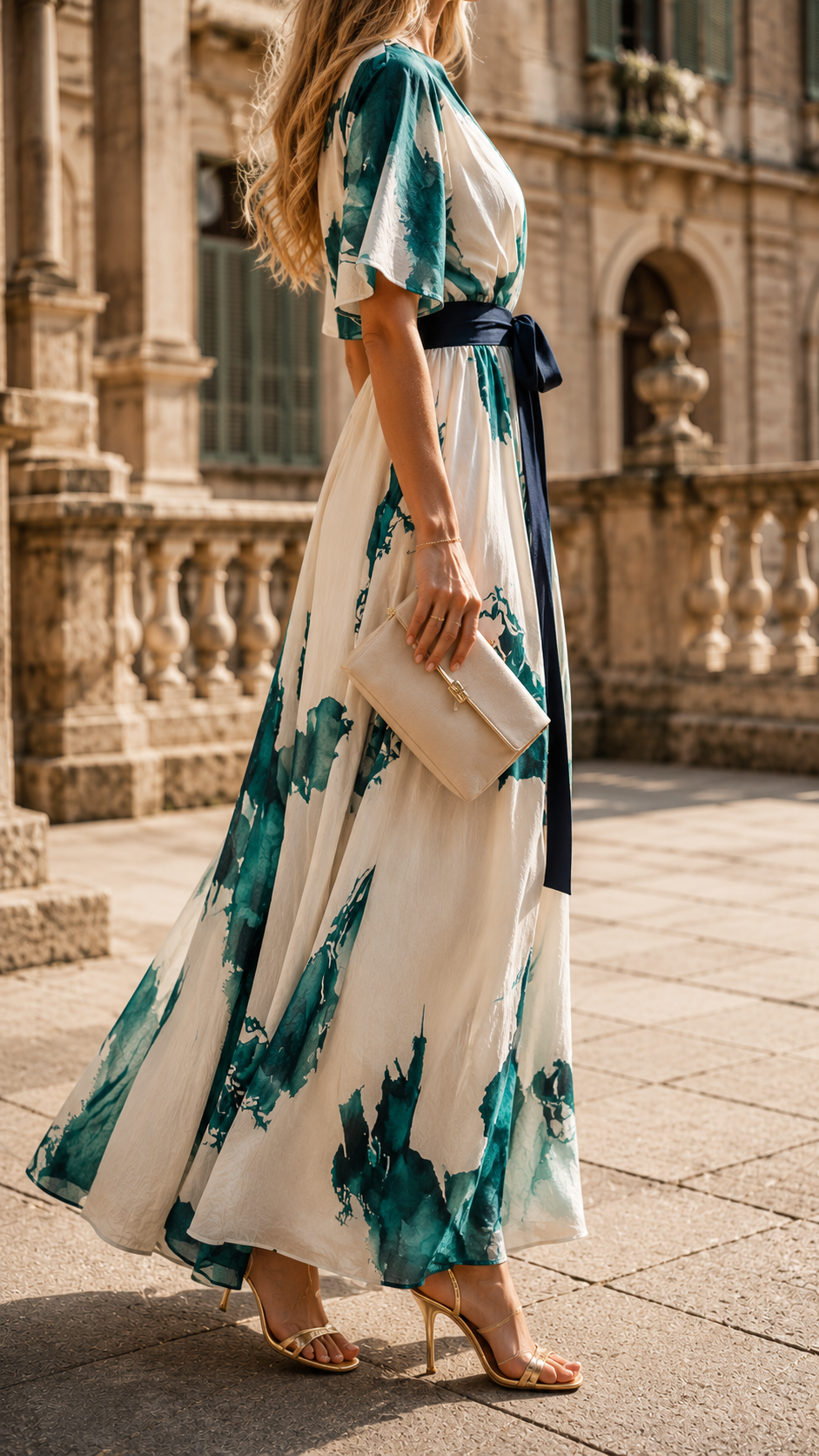 Charlotte - Wrap Maxi Dress