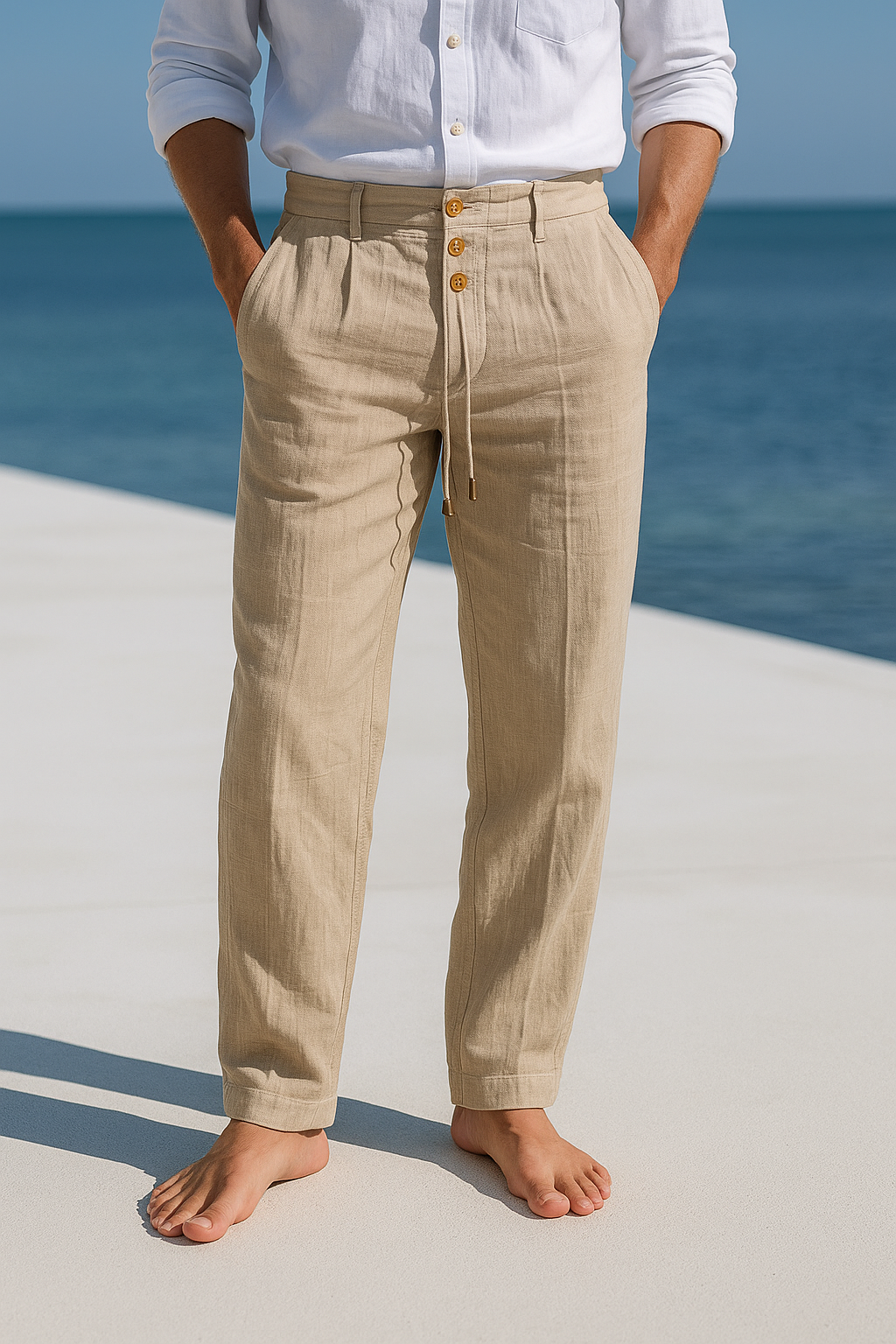 Matt - Lightweight Linen Summer Pants