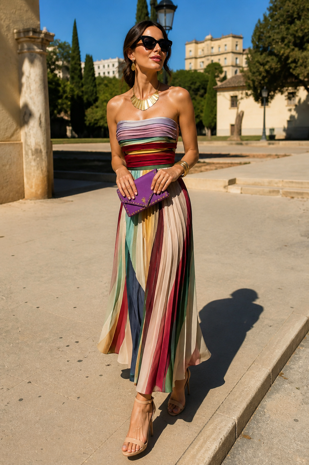 Caila - Elegant Flowing Maxi Dress