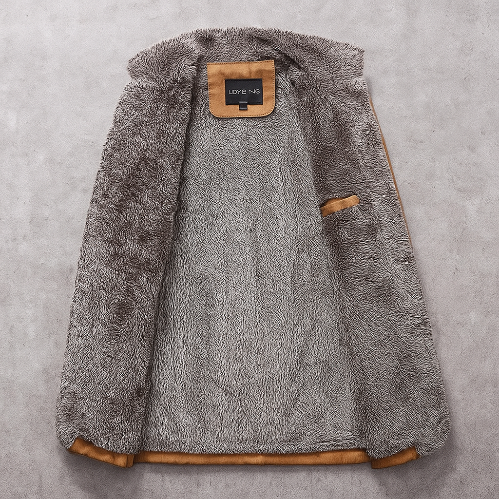 Oliver - Suede Men's Coat