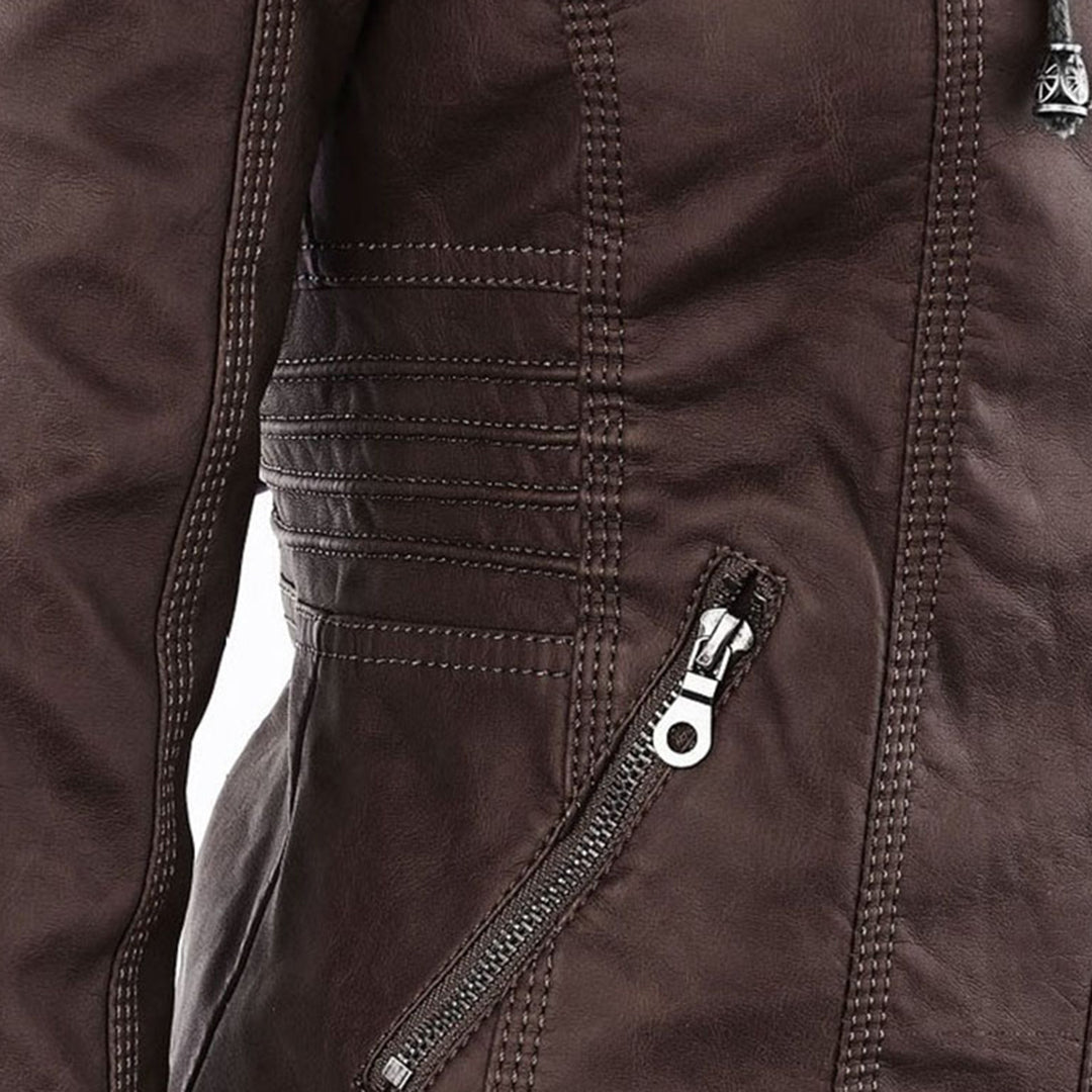Jazlyn - Elegant Leather Jacket