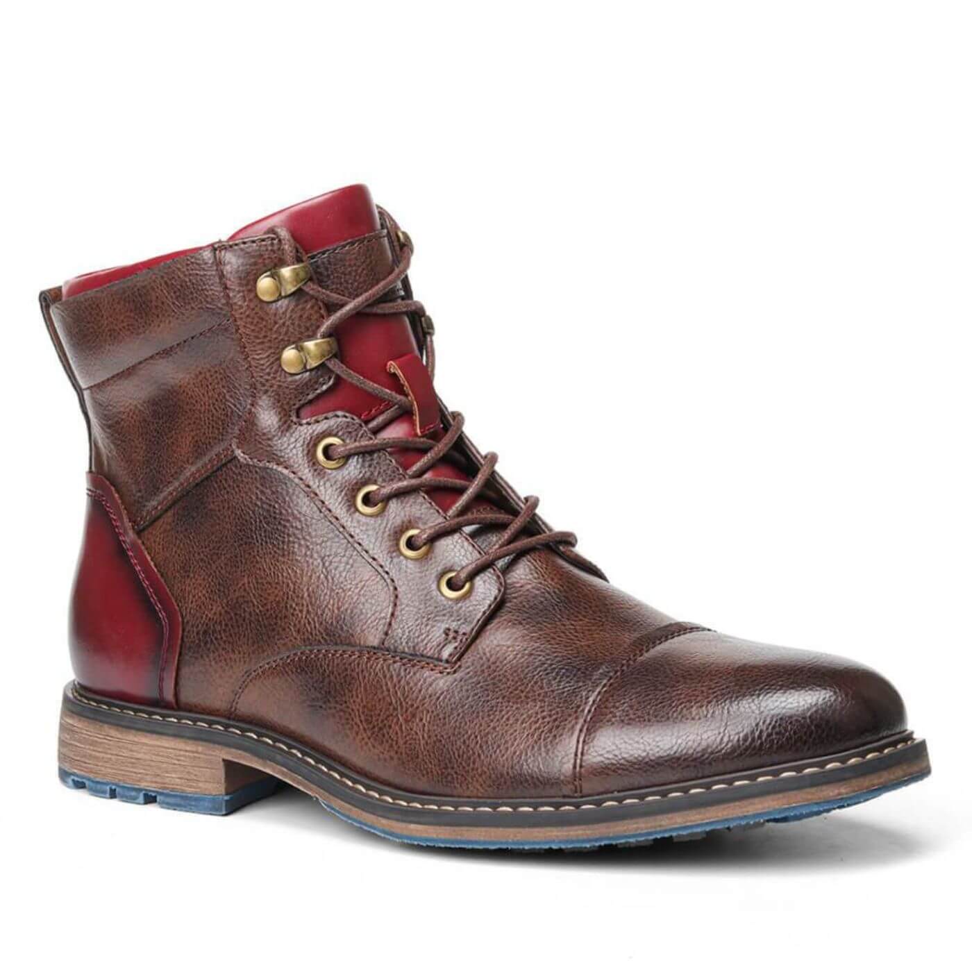 Carlos – Premium Leather Oxford Boots for Everyday Confidence