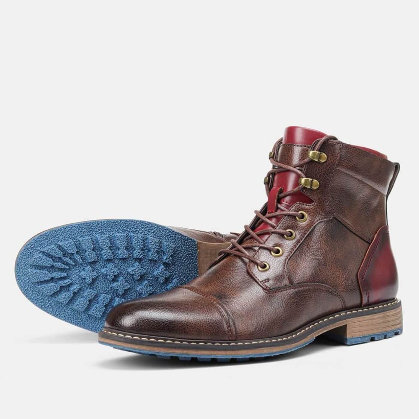 Carlos – Premium Leather Oxford Boots for Everyday Confidence