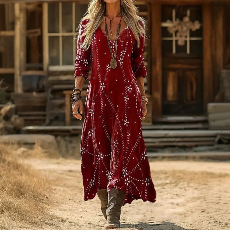 Gabrielle - Soft Lightweight Flowy Silhouette Dress