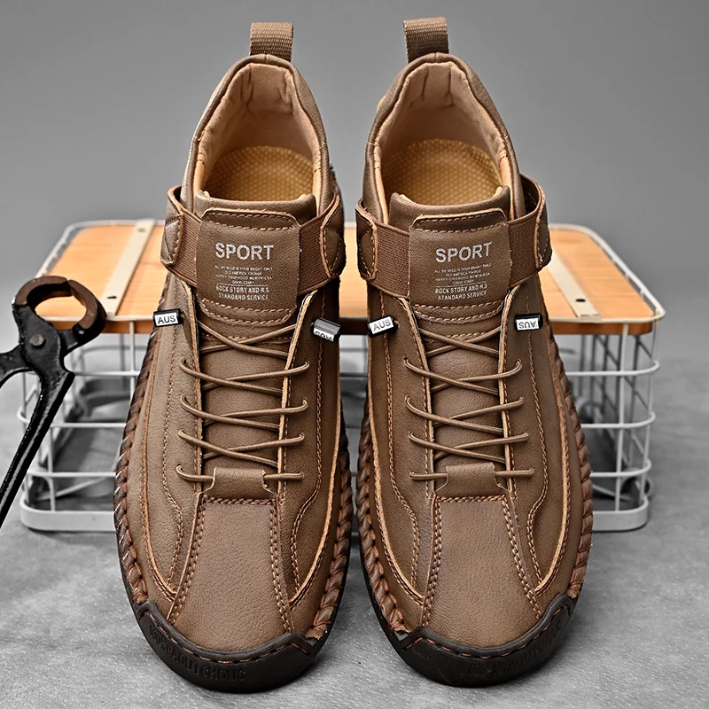 Wyatt - Hawthorne Leather Sneakers