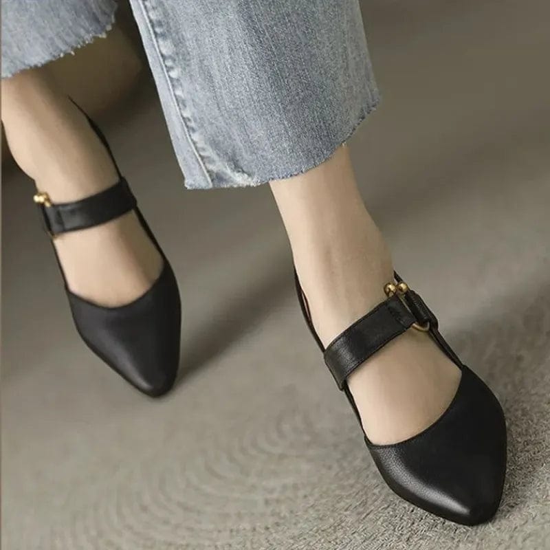 Lydia – Low-Heel Slingback Pumps