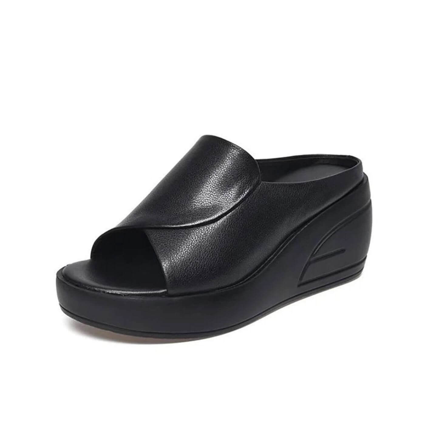 Marigold – Orthopedic Slip-On Wedge Sandals