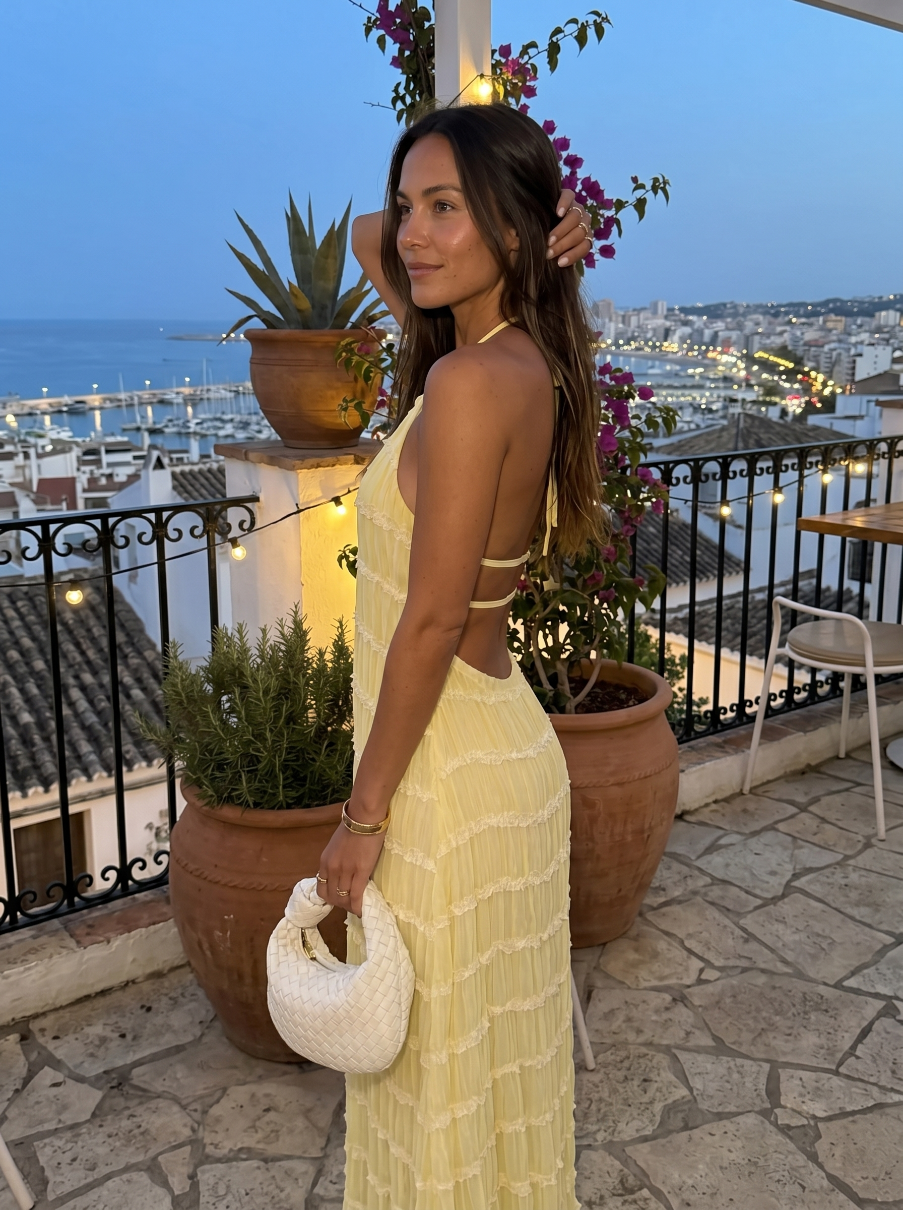 Jochel - Halter Summer Maxi Dress