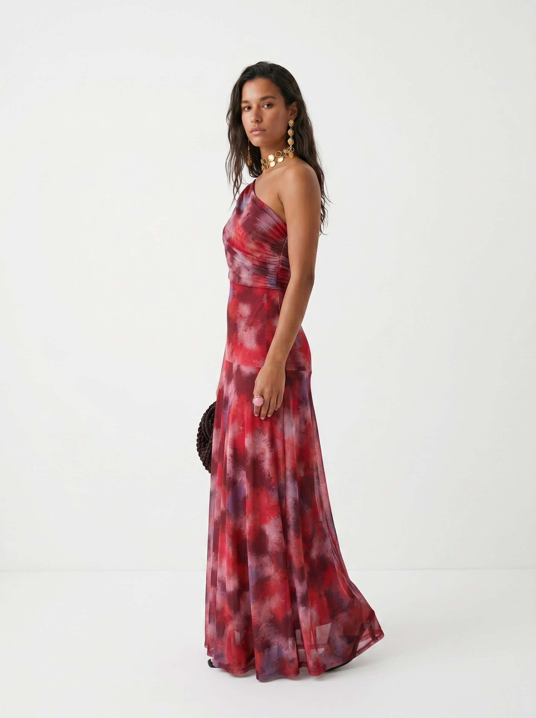 Mia - Elegant Off Shoulder Maxi Dress