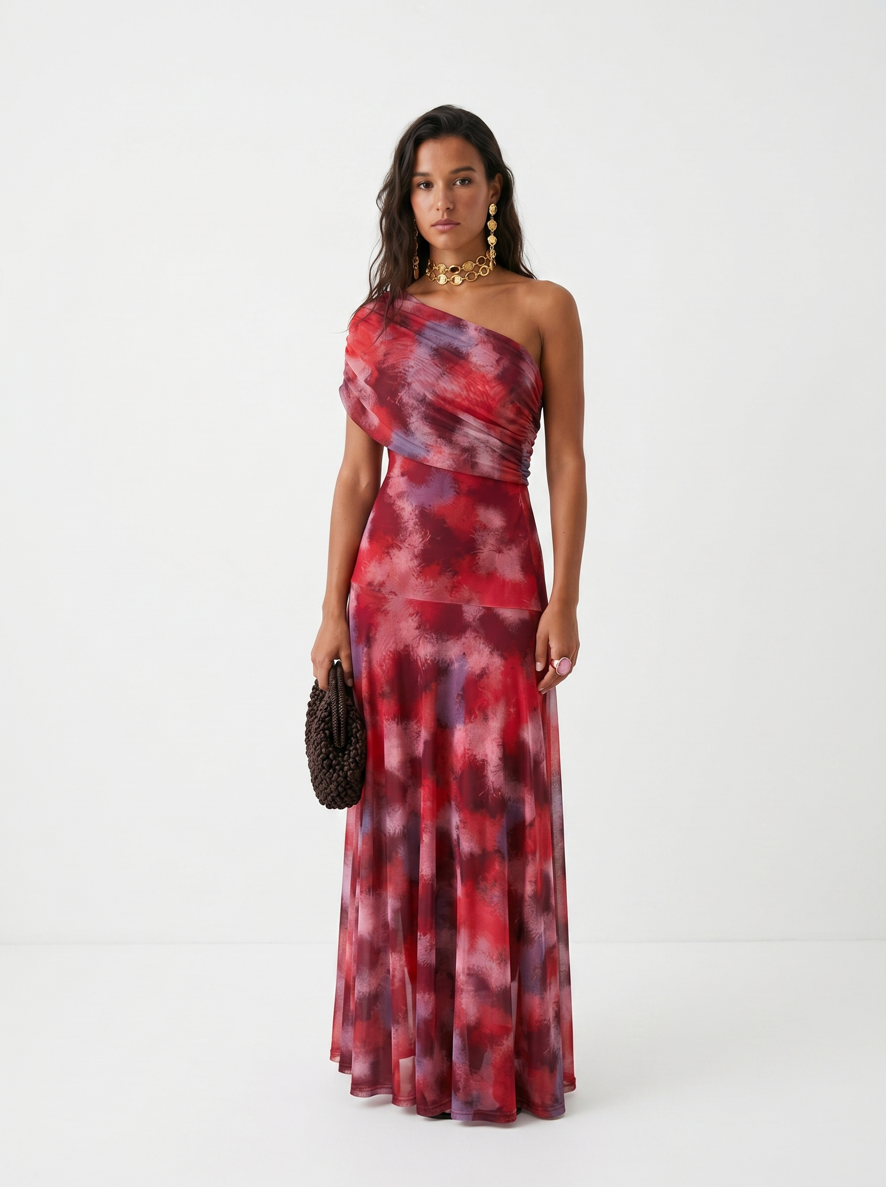 Mia - Elegant Off Shoulder Maxi Dress