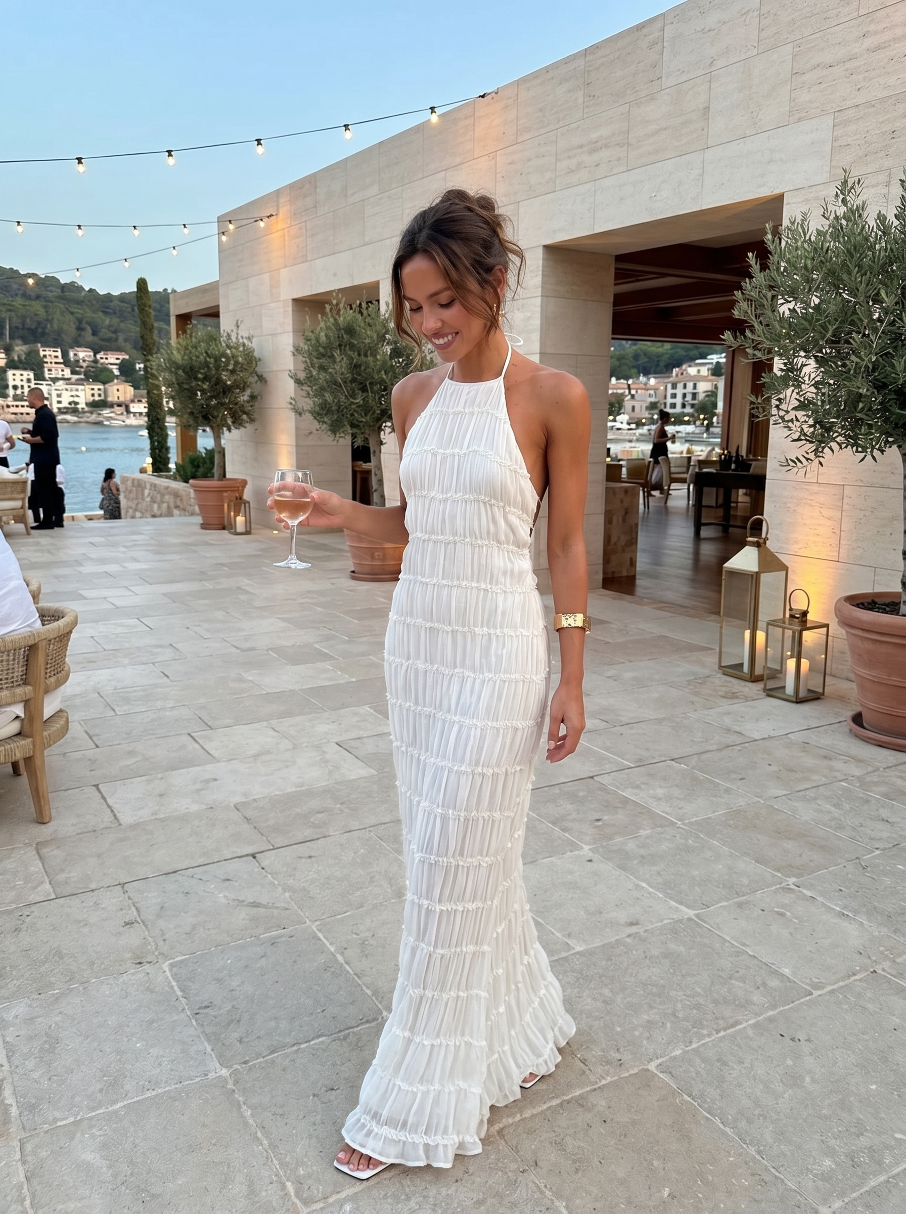 Jochel - Halter Summer Maxi Dress