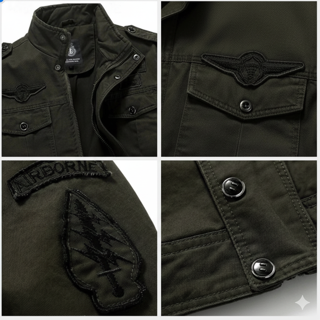 Nicholas – Structured Military Jacket