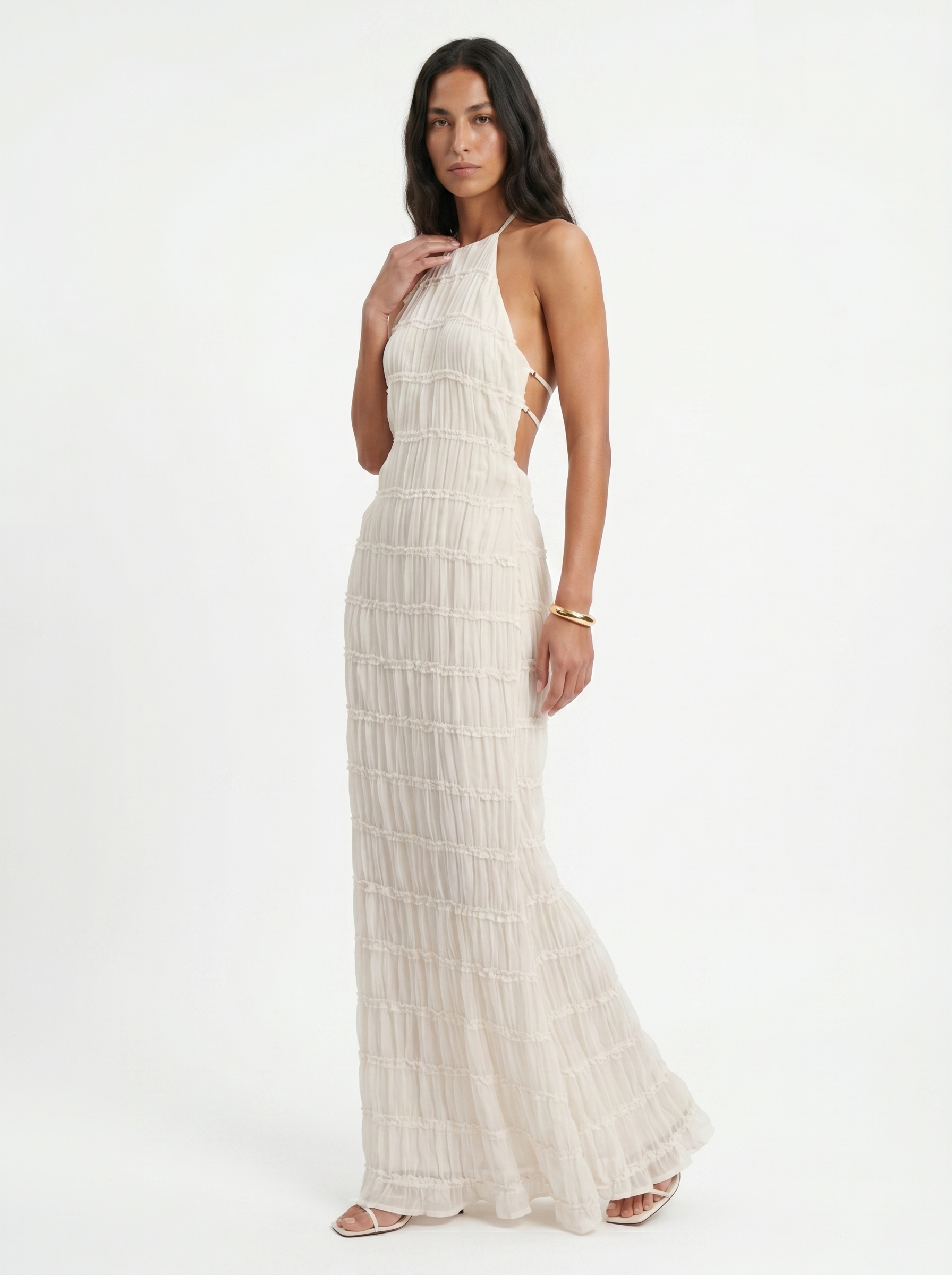 Jochel - Halter Summer Maxi Dress