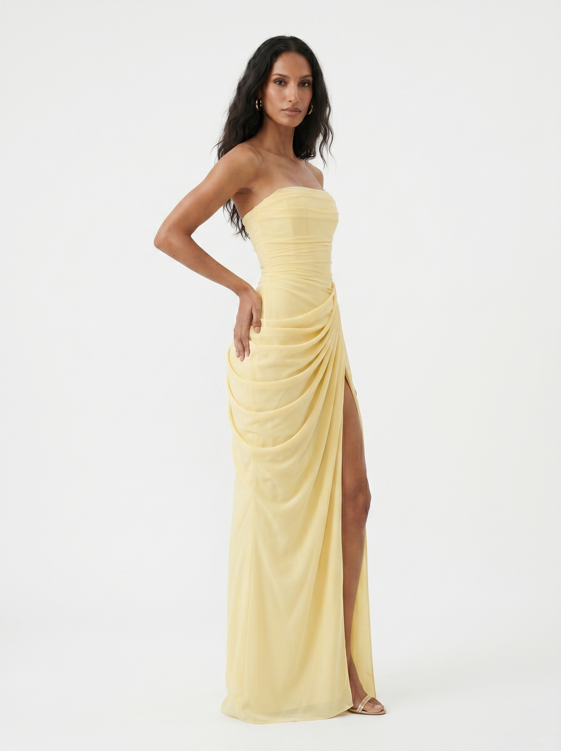 Jenesse - Elegant Chiffon Party Dress