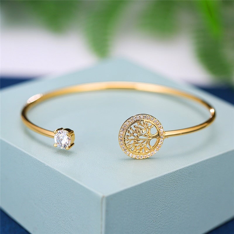 Donna – Adjustable Bracelet with Tree of Life